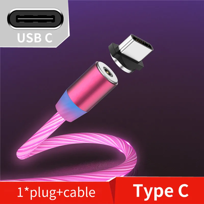 Зарядный кабель Micro USB со светодиодной подсветкой для Nokia 7 2 8 1 Samsung S9 Sony Xperia 5 10 Redmi 8A