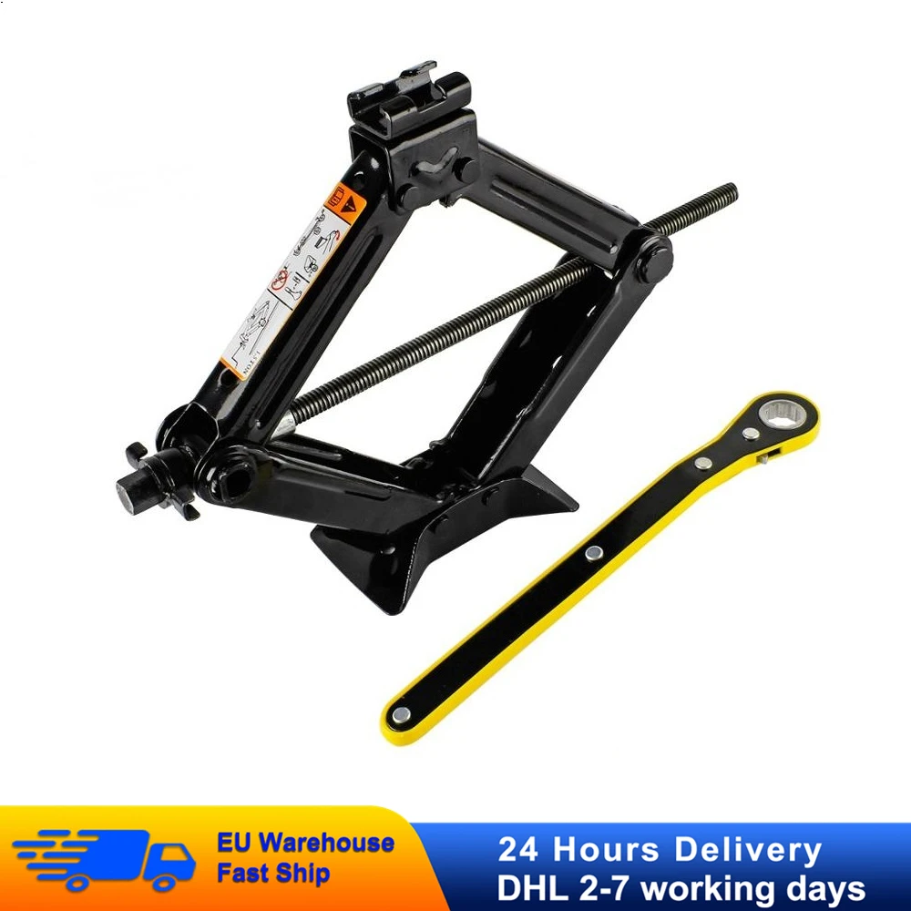 1 5 T 2T Автомобильный домкрат обычный ручной ножничный Кулисный Складной
