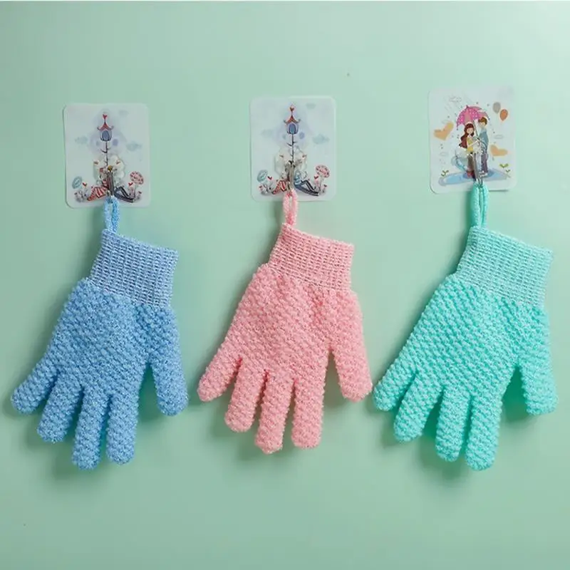 

1pairs Bath For Peeling Exfoliating Gloves For Shower Scrub Glove Massage Sponge