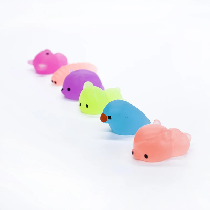 Светящиеся светящиеся игрушки для детей 1 шт. антистресс выдавливание теста