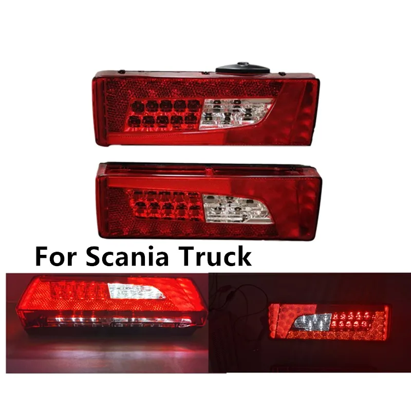 1 пара 10-30 в 24 В светодиодные задние фары для грузовика volvo (20425729) 500*125*85 мм |
