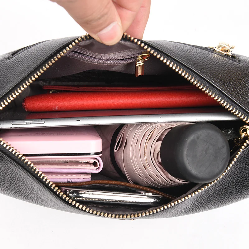 

Textured PU Leather Messenger Bags for Women Small Square Wide Strap Designer Handbags Female Pure Color Casual Shoulder Bag Sac