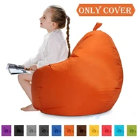 big lazy bean bag sofa cover chairs without filler linen cloth lounger seat bean bag pouf puff couch tatami living room cover