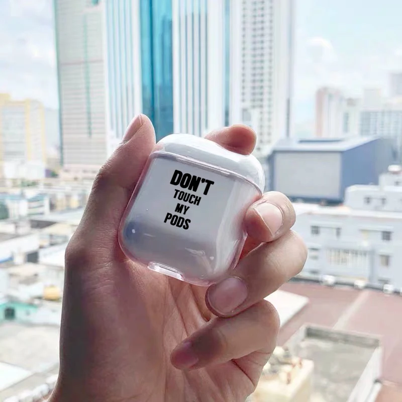 Хрустальный милый чехол для наушников для Apple AirPods, чехол из жесткого поликарбоната, прозрачный защитный чехол, аксессуары для AirPods, зарядная коробка