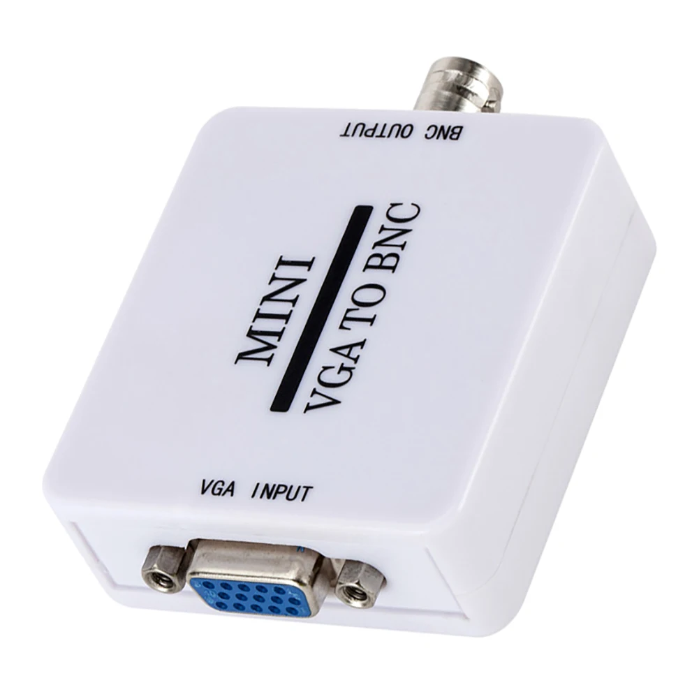 Преобразователь видео Mini HD VGA в BNC композитный адаптер цифровой переключатель для