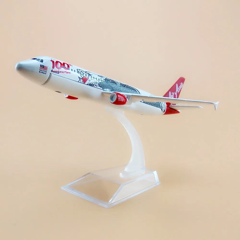 

16cm Asia Air Dragon Airbus 320 A320 100th Airlines Diecast Airplane Model Airways Plane Model Aircraft Collections Kids Gift