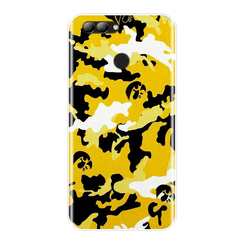 Силиконовый чехол для телефона Huawei Nova 3 3i 3E 2i 2 Lite Plus камуфляжная Военная задняя