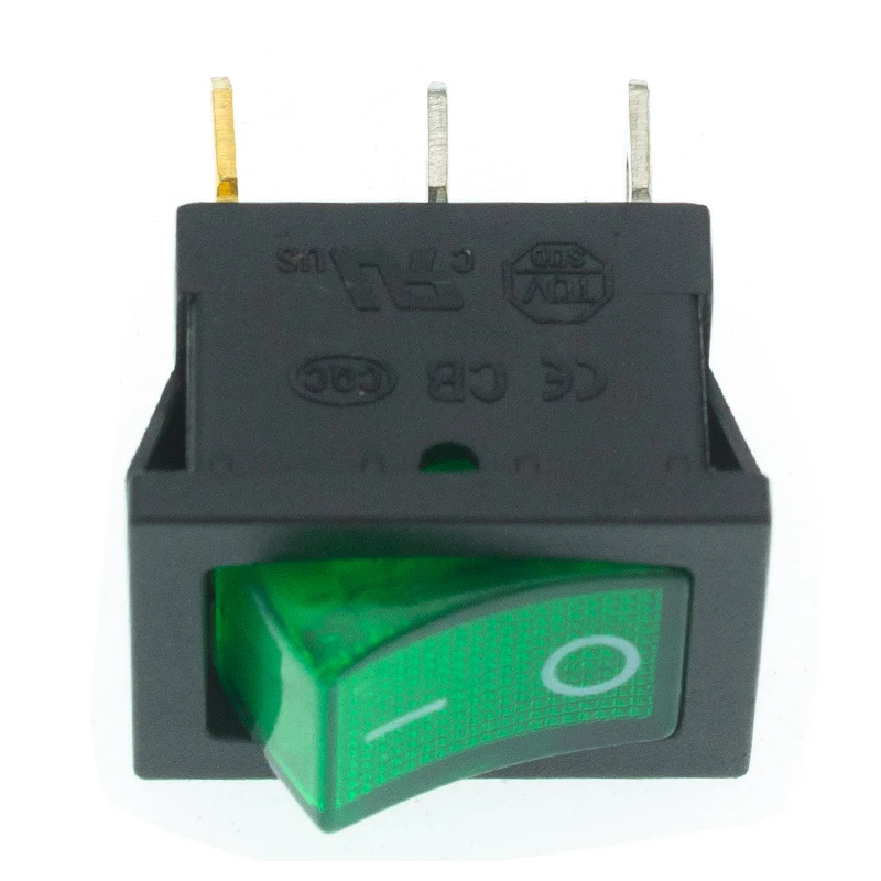 Фотолодочный автомобильный кулисный выключатель 6A/10A ВКЛ-ВЫКЛ 250VAC 6A/125VAC 10A со