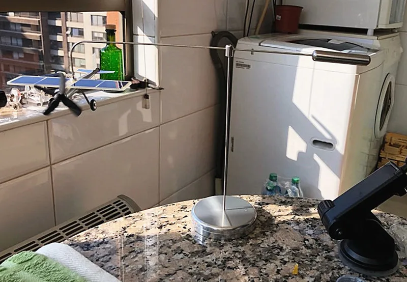 Автомобильные украшения солнечная модель аэроплана самолет Солнечная энергия образовательный набор Демонстрационный набор новая идея гироскоп вращение