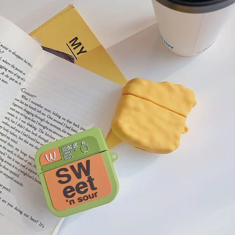 

Chicken Sauce Protective Case Silicone Cover PVC Shell for Hua-wei FreeBuds 3