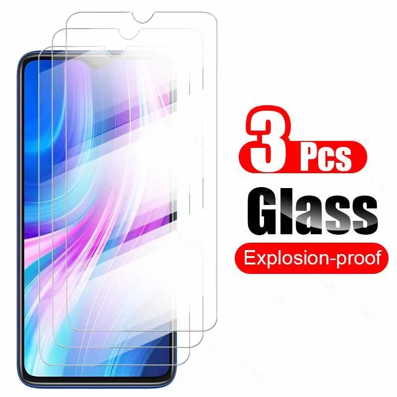 

Защитное стекло для Xiaomi Redmi 9, 9A, 9C, Redmi Note 8 Pro, 10S, 10Pro Max, 7, 8T, 9S, Note 8 2021, 3 шт.
