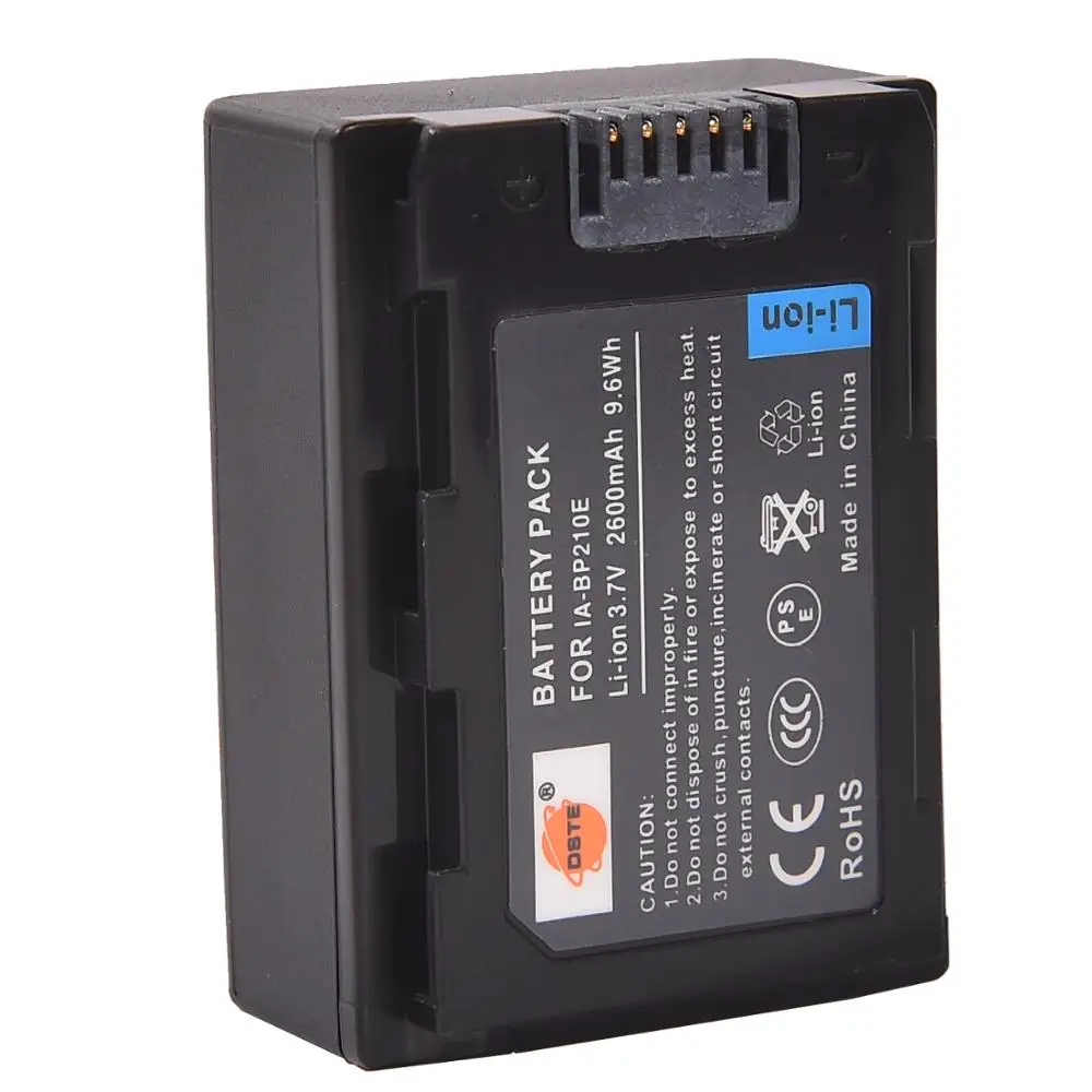 DSTE Замена для IA BP210E батареи совместимый Samsung HMX H200 H204 H205 H300 H304 H305 камеры|camera battery for