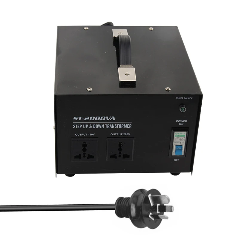 ST-2000 2000W для домашнего использования 220V-110V 110V-220V Step up &amp down Transformer соковыжималки