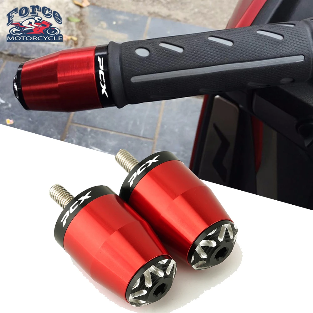 

7/8" 22mm Motorcycle Handlebar Grips End Handle Bar Cap End Plug For HONDA PCX150 PCX125 PCX 125 150 2015-2020