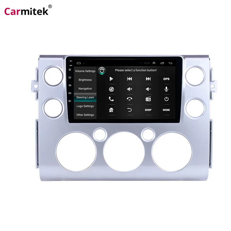 

Carmitek 9 inch Android Stereo Radio GPS Navigation Multimedia System for 2017-2018 Toyota FJ CRUISER with WIFI Bluetooth