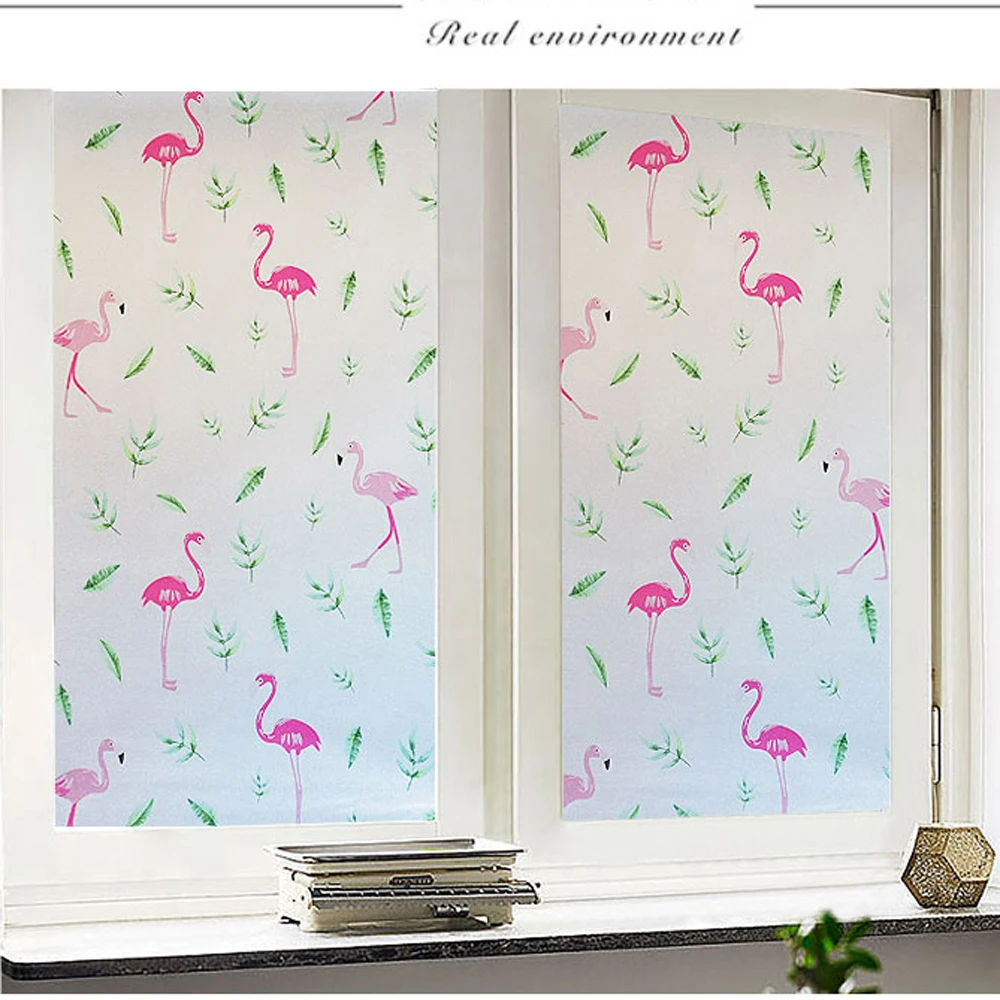 Электростатическая стеклянная фотопленка для окон с эффектом потертости в виде