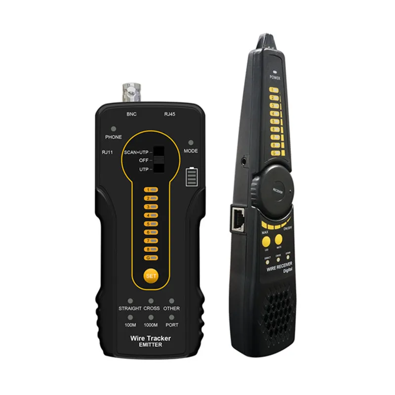 Кабель Tracer CT-66 Сети Кабельный тестер Перезаряжаемые провод LAN не Шум