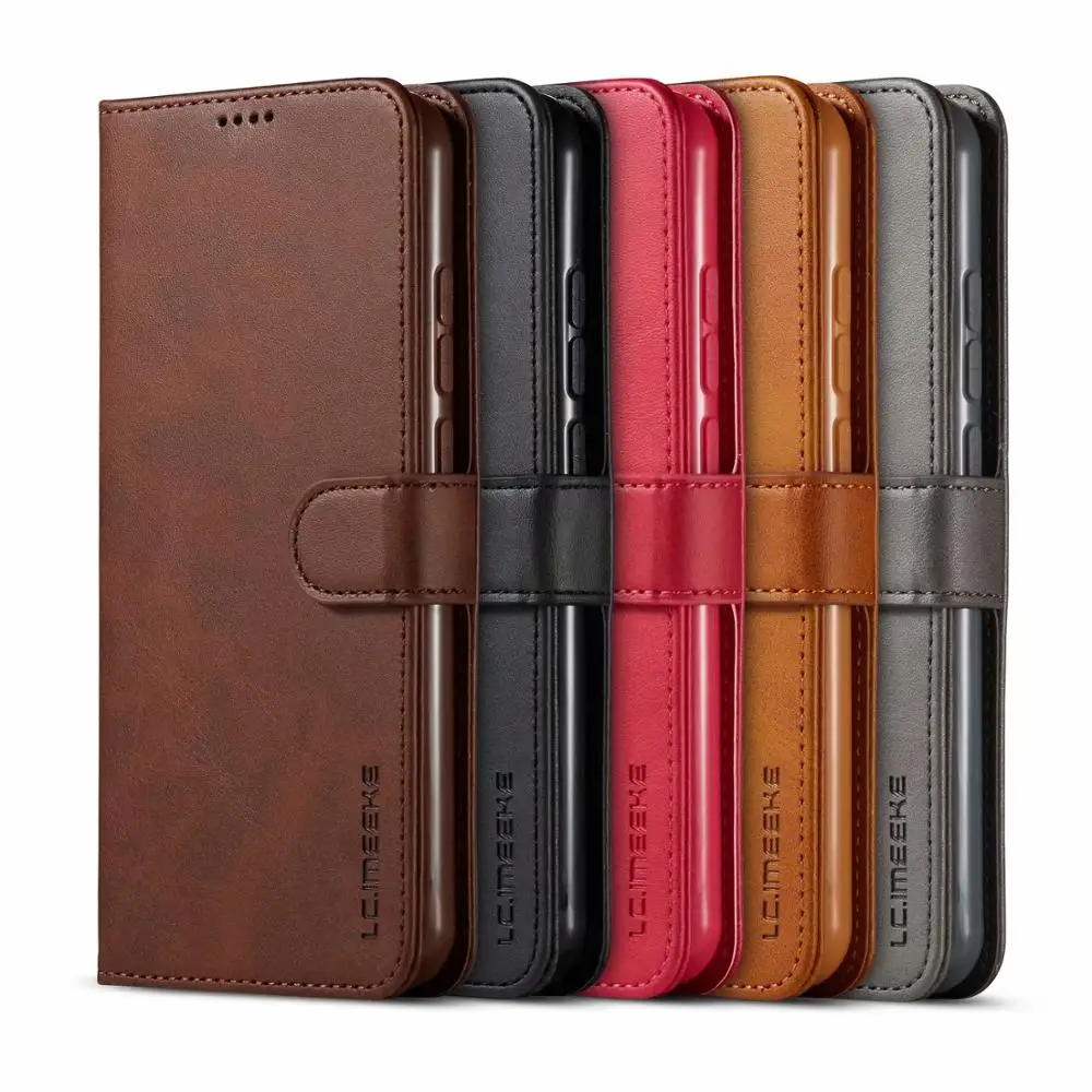 Кожаный флип чехол для Xiaomi Redmi Note8T 8 8A 7 7A 6A 6 5 K20 A2 Lite 6X9 T Магнитный кошелек слот карт