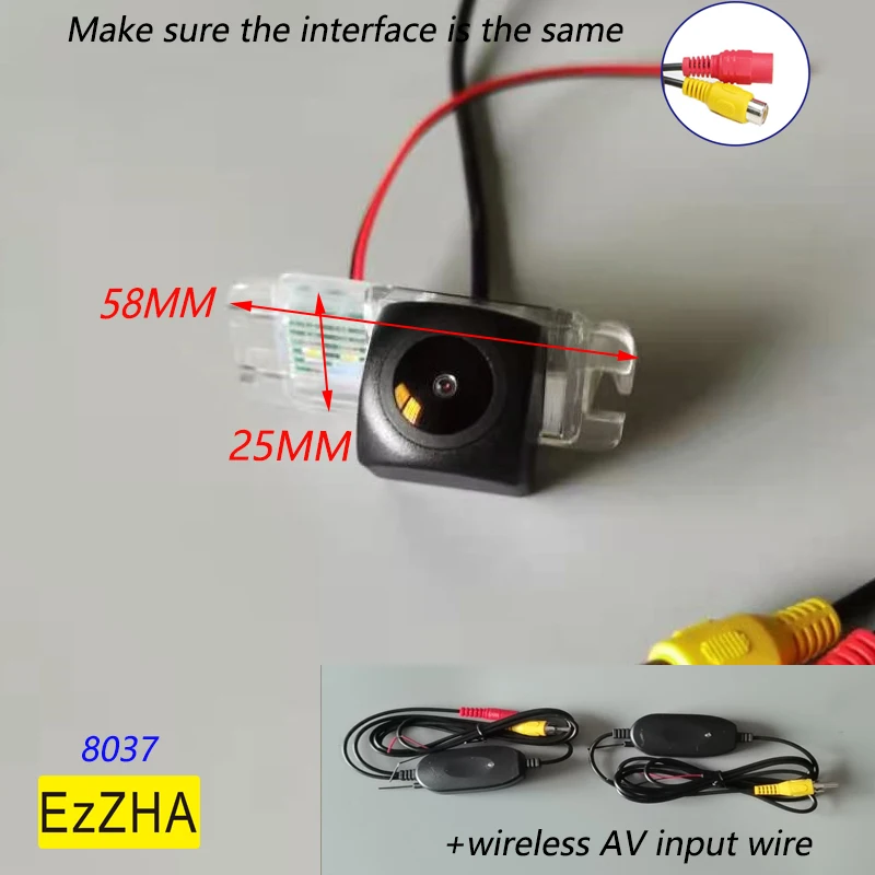 

Free Shipping Car rear view Fisheye camera for FORD MONDEO/FIESTA/FOCUS HATCHBACK/S-Max/KUGA Auto Reversing Parking Camera