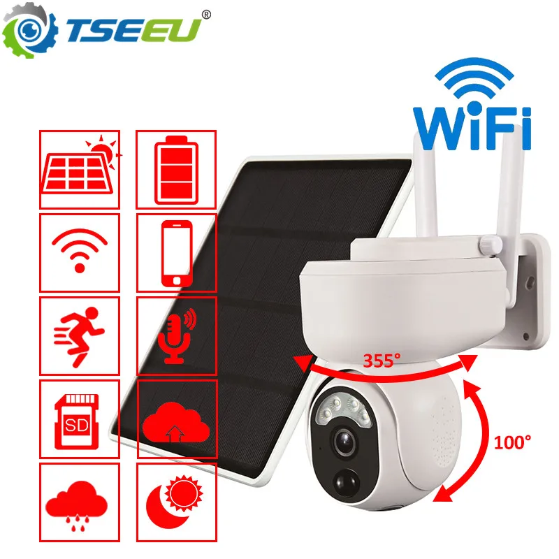 

Водонепроницаемая IP-камера с облачным хранилищем, Wi-Fi