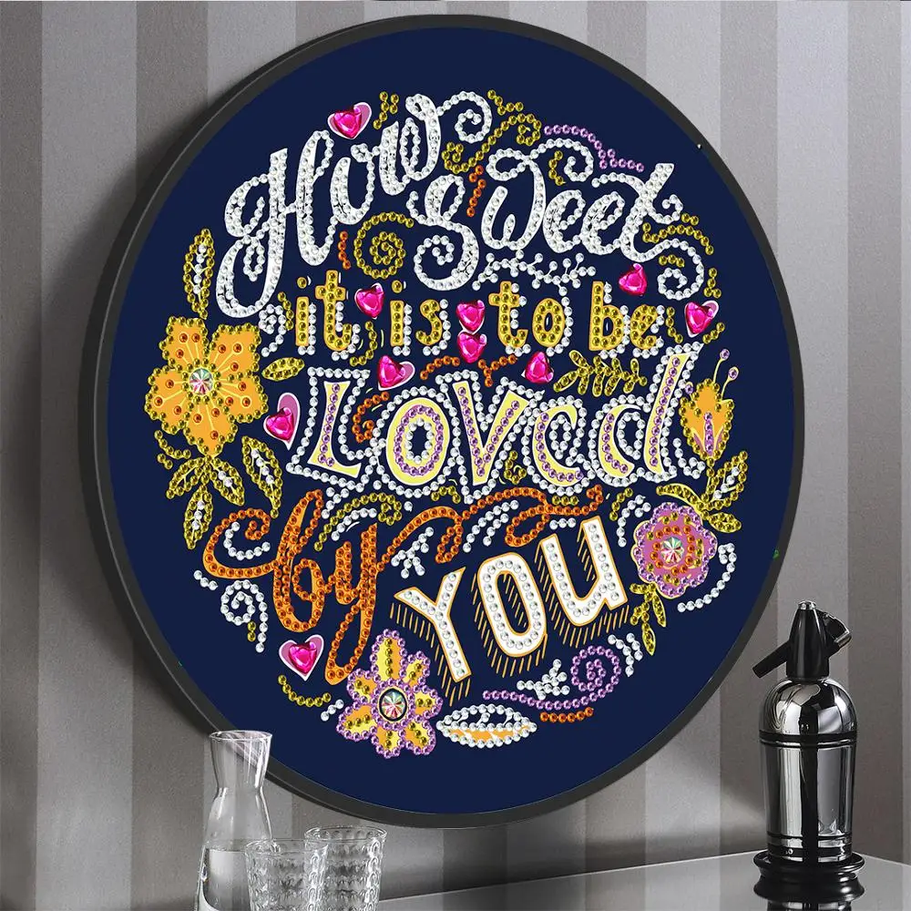 Алмазная живопись 5D сделай сам стразы с настенной росписью вышивка крестиком