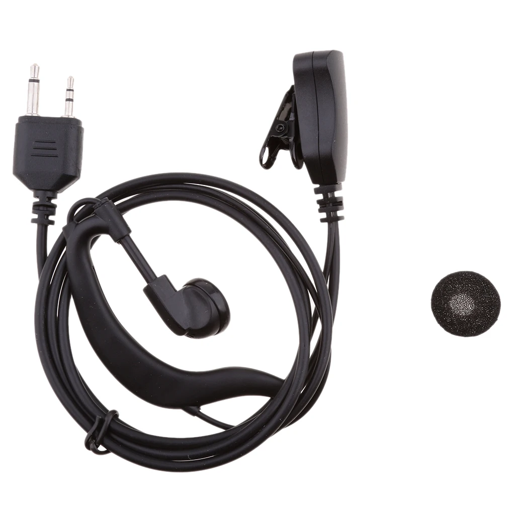 Двухсторонняя радио G Форма клип-ухо гарнитура наушники с PTT для MIDLAND GXT255 GXT250 GXT400