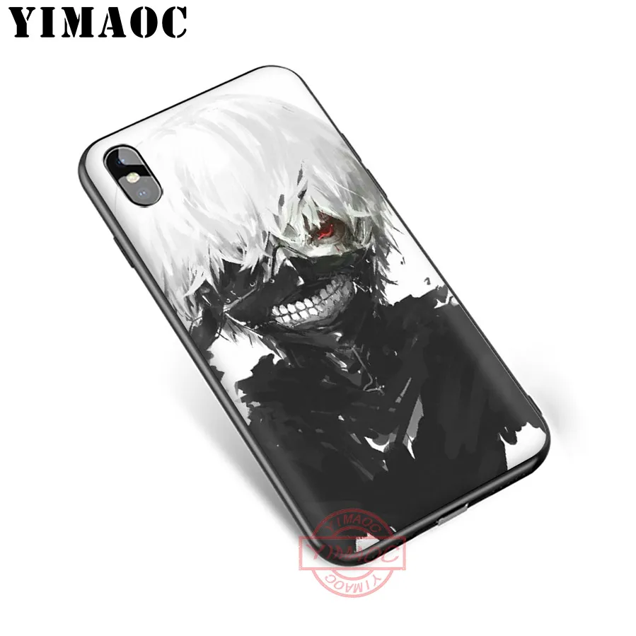 Мягкий силиконовый чехол для телефона YIMAOC с аниме Токийский Гуль iPhone 5 5S SE 6 6S 7 8 Plus
