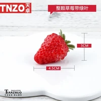 simulation fruitslice strawberry cherry grapes kitchen decoration props living room dining table decoration photography props