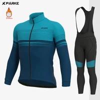 2020 new winter cycling clothes long sleeve clothing riding jersey set thermal fleece maillot ropa ciclismo invierno keep warm