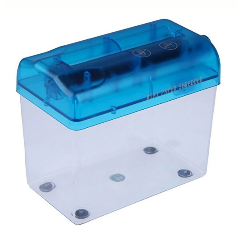 

Portable Mini-Shredder Manual Shredder Manual A6 Paper Cutting Tool Office Household Desktop Paper Shredder