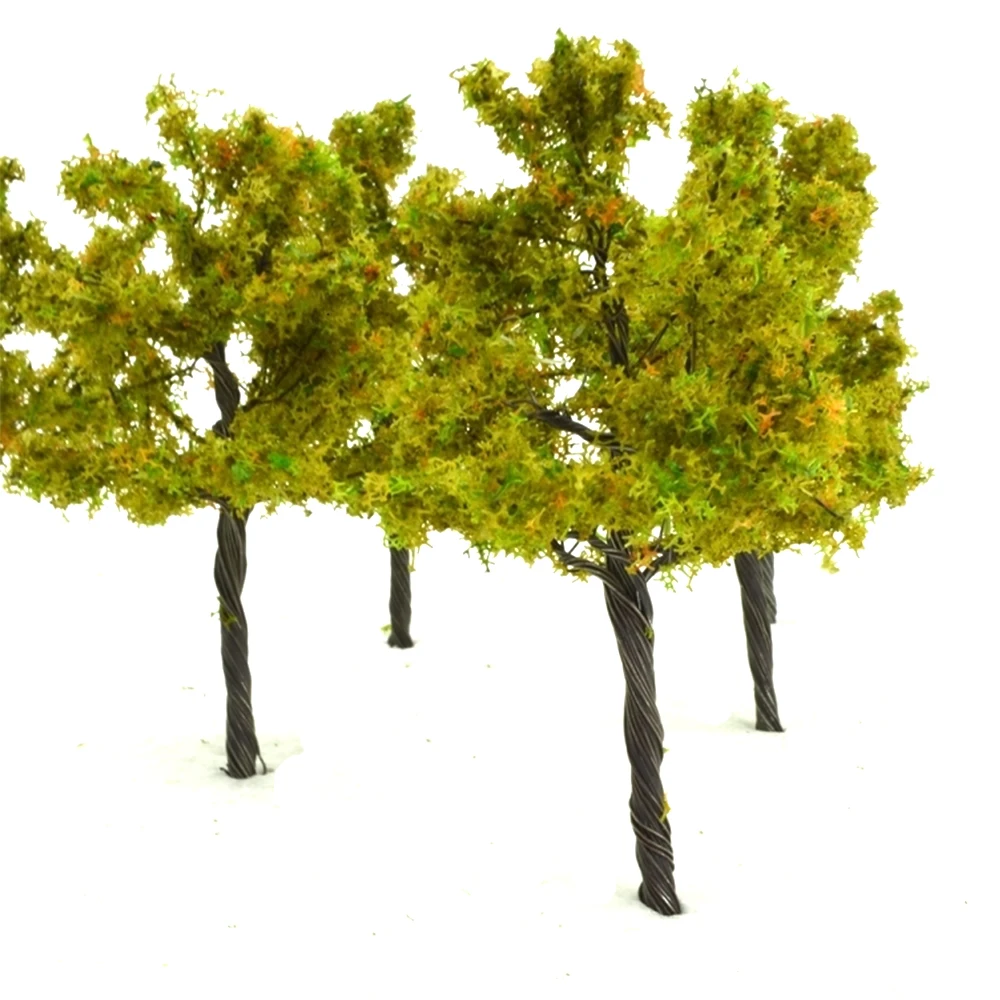 Модель дерева из проволоки игрушечная железная дорога Зеленое Дерево Игрушка