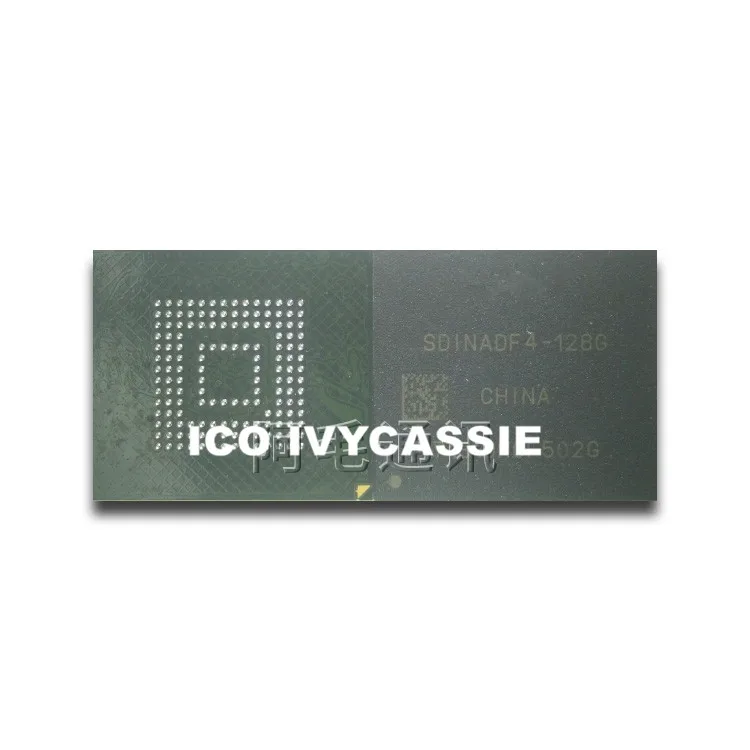 

SDINADF4-128G EMMC EMCP UFS 128GB eMMC 5.1 BGA153 NAND Flash Memory IC Chip Soldered Ball