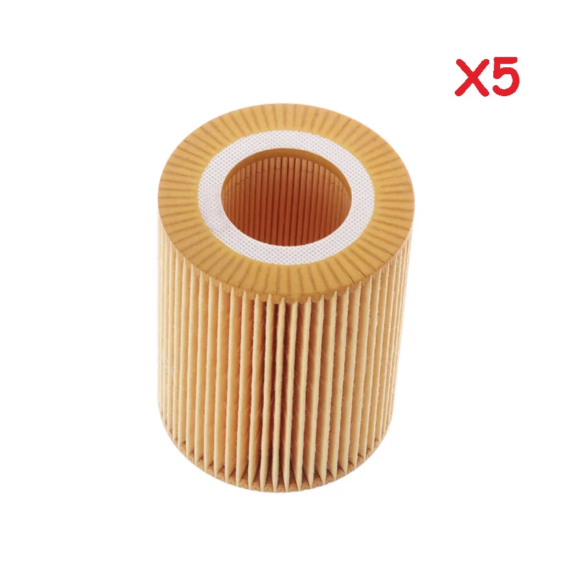 Масляный фильтр 11427512300 для BMW E36 E38 E39 E46 E53 E60 E83 E85 Z3 323i 325i 328i 525i X5 Z4 5 шт.|Масляные