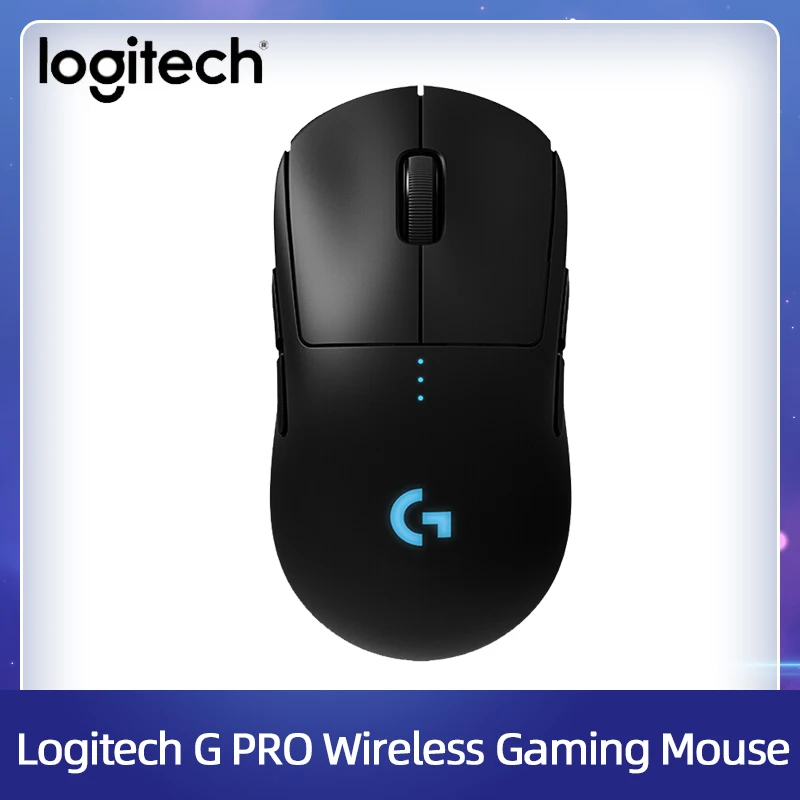 Беспроводная игровая мышь Logitech G PRO RGB двойной режим с датчиком HERO 16K DPI LIGHTSPEED