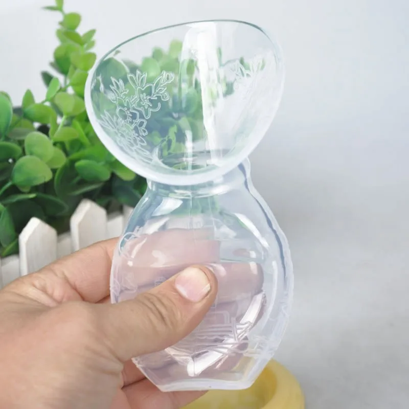 Прямая поставка силиконовый ручной молокоотсос для грудного вскармливания