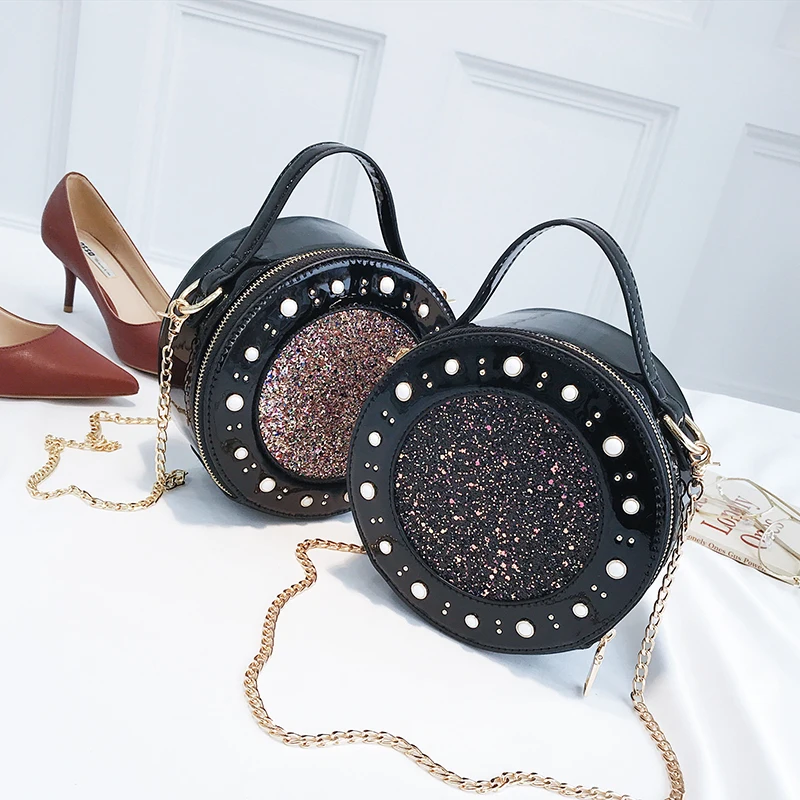 Новые женские Лакированная кожа сумки кошельки и для женщин через плечо сумка