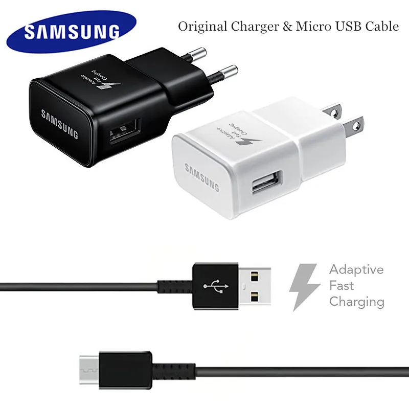 USB зарядное устройство Samsung оригинальный адаптер для быстрой зарядки штепсельная