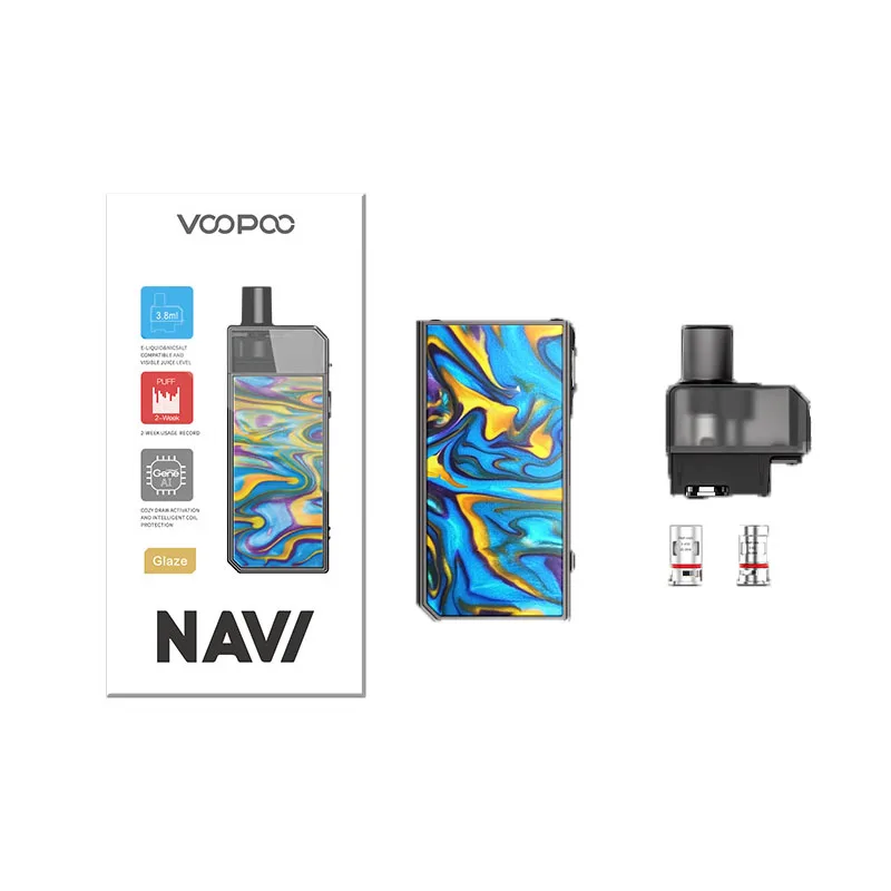 Оригинальный комплект модов Voopoo Navi 40 Вт выход 1500 мА/ч емкость аккумулятора 3 8 мл