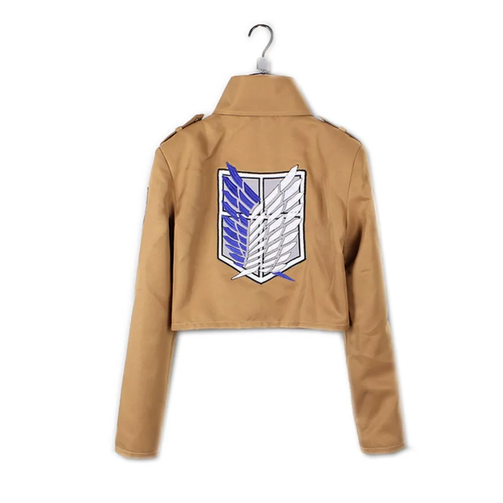 Пиджак для взрослых из аниме атака на Титанов жакет костюма рекона косплея