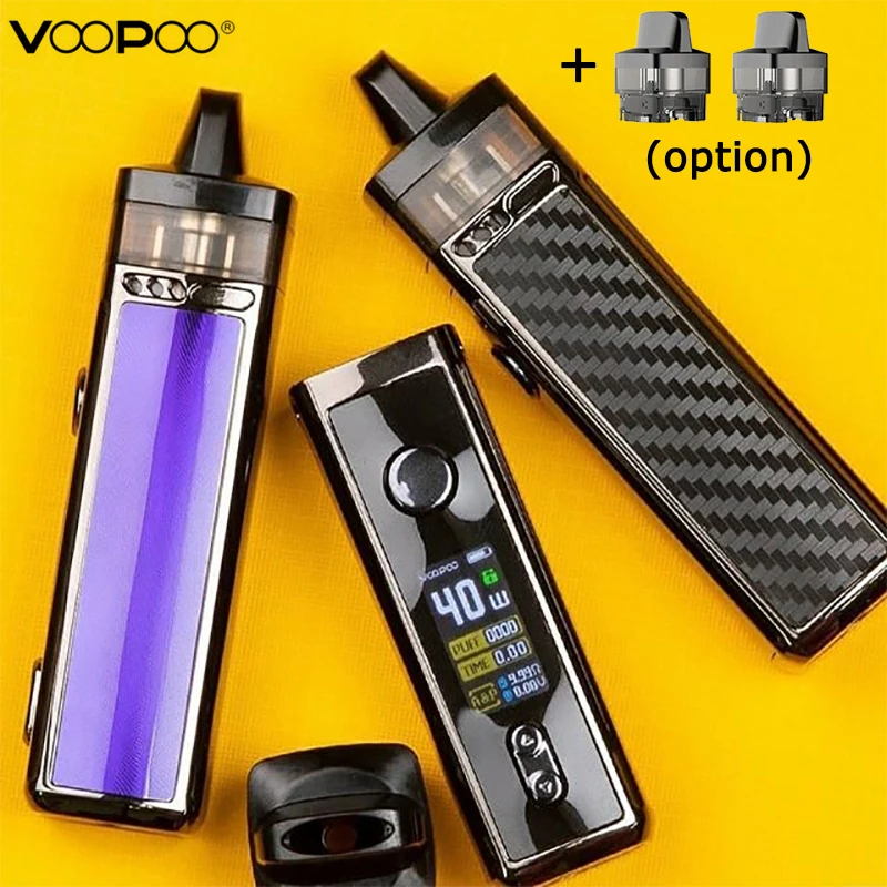 Оригинальный VOOPOO VINCI Mod Pod Комплект с 1500 мАч 5 мл емкость VW Vape система подходит Ом PnP