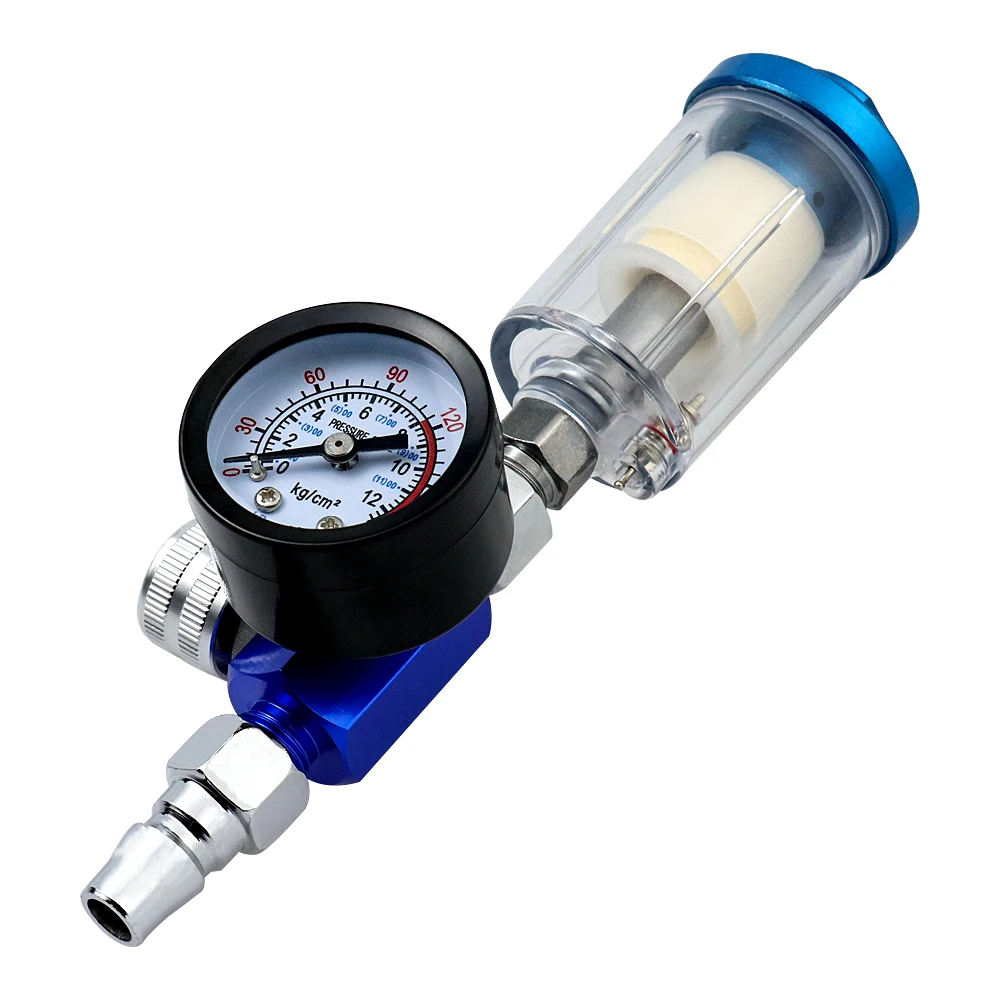 Аэрограф распылитель регулируемый регулятор давления воздуха водяной масляный