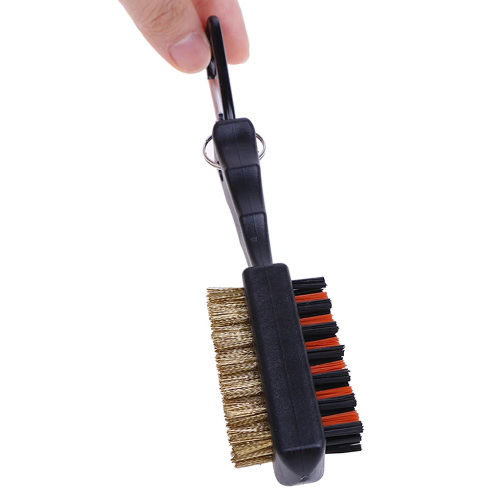 Щетка для клюшек гольфа щетка очистки пазов 2-сторонняя клюшка клиновидный шарик