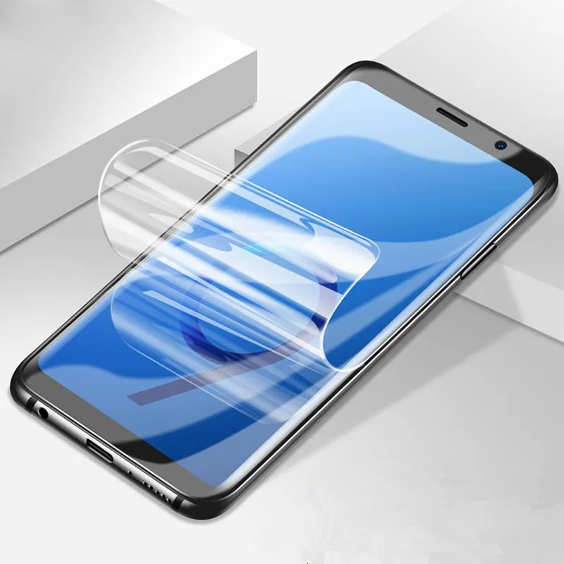 Защитная пленка для экрана samsung Galaxy A10 A30 A50 A70 A80 A90 A9 2019 Note 10 pro мягкая Гидрогелевая