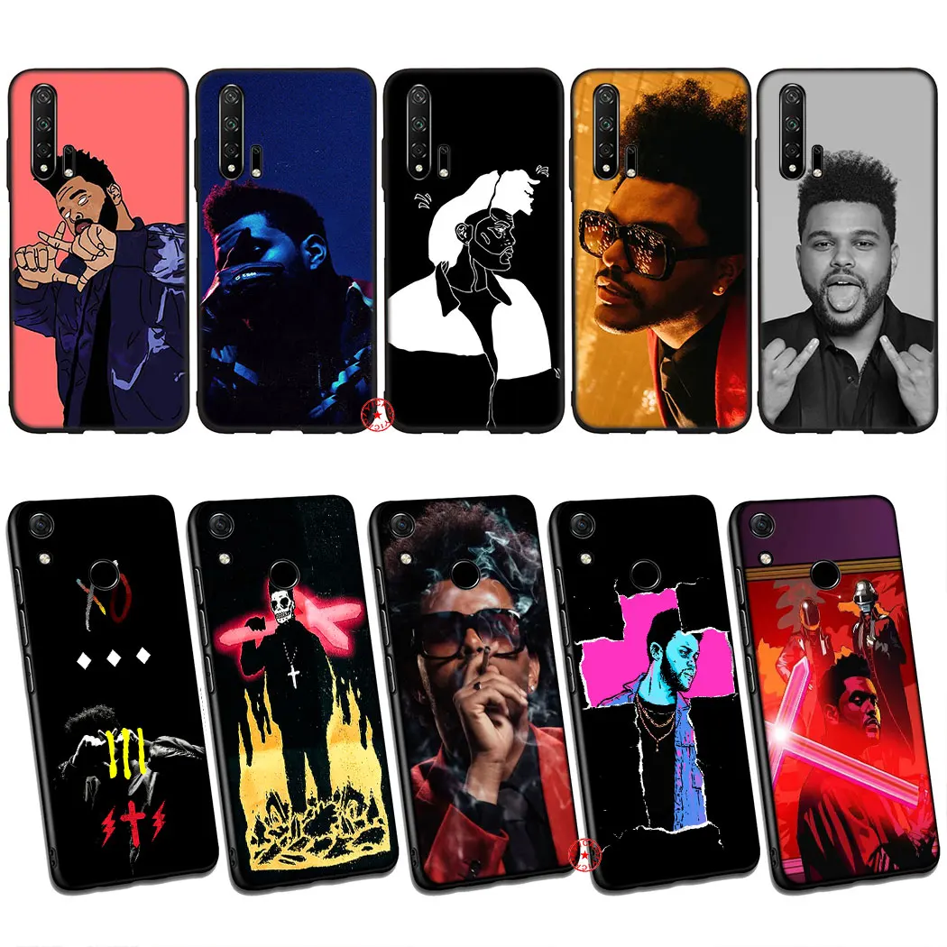 The Weeknd Рэппер Мягкий силиконовый чехол для Huawei Honor Note 20 9X 7A Pro 20S 10 9 8 Lite 8A 8X 8C 7C 7X 6A Вид на.