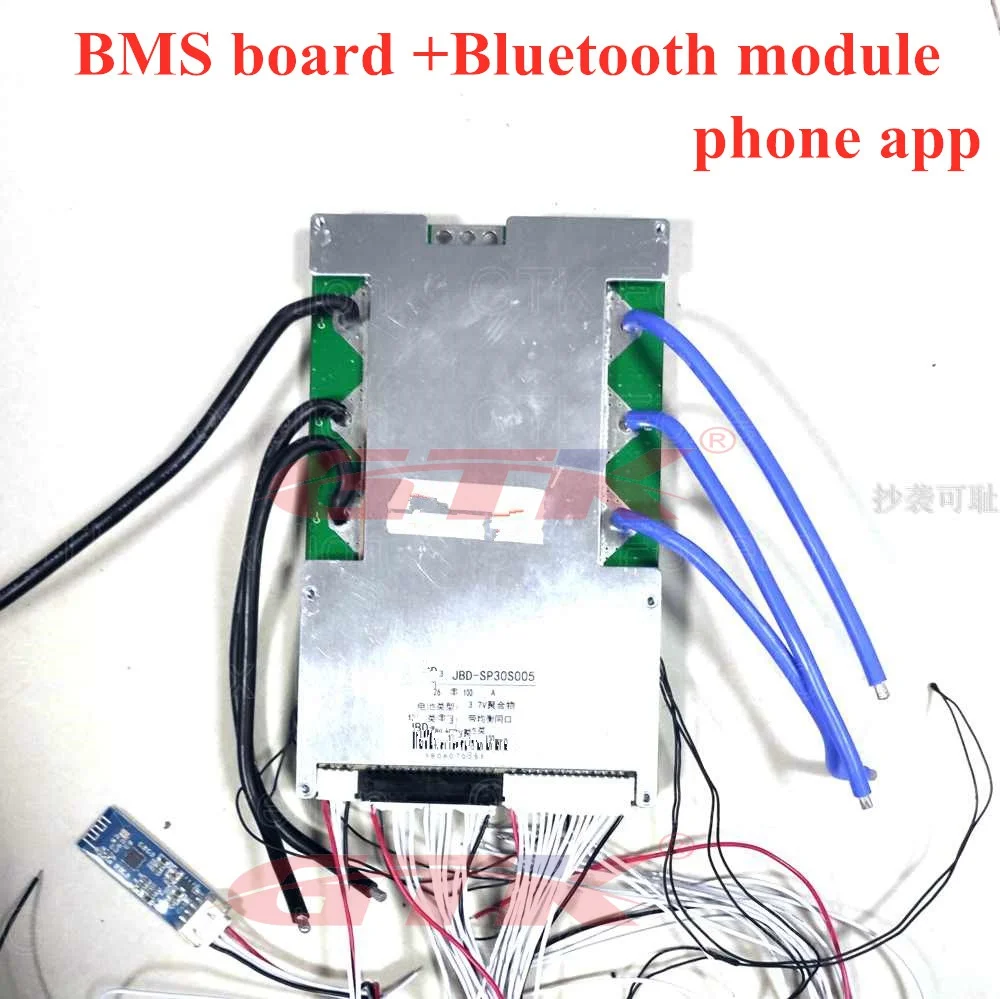 GTK 20S 40A 60A 100A 80A 50A 72V литиевая умная BMS pcb баланс 20S 72V 74v 84v литий-ионная lipo BMS с UART android Bluetooth App
