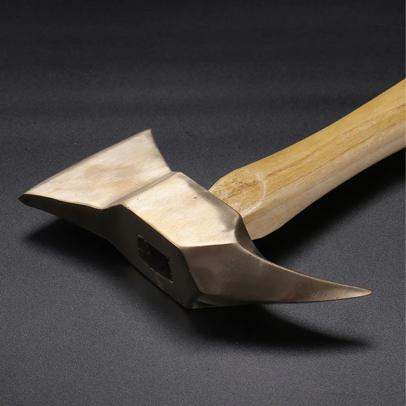 Explosion-proof tools Explosion-proof safety axe Bronze axe Explosion-proof and antimagnetic fire axe with non-sparking wooden h