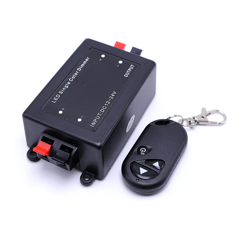 

Wireless Remote Controller RF Dimmer For 5050/3528 Single Color 8A LED Strip Lights 3Key