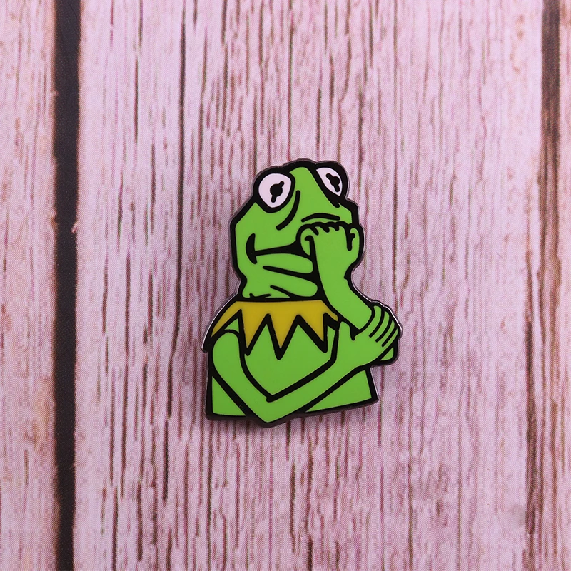 Брошь с надписью Dr.Honeydew Assistant Beaker Bert Ernie Kermit Elmo | Украшения и аксессуары