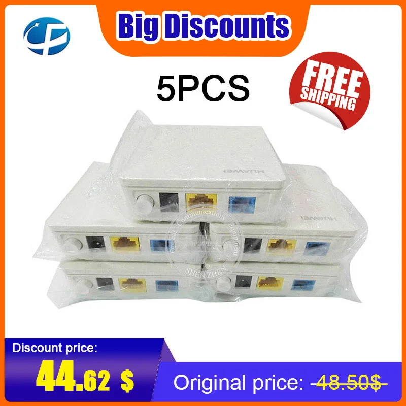 20 шт onu gpon hua wei ont FTTH fiberhome onu модем Подержанный hg8310m 1GE GPON ONU ONT с английской версией