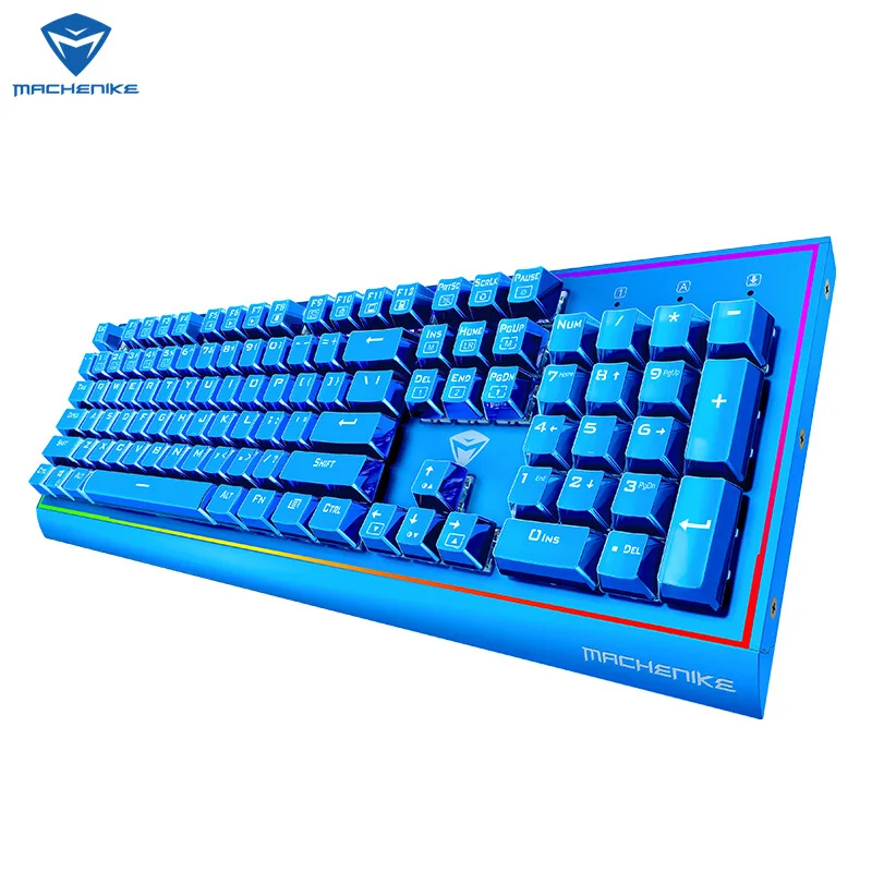 Механическая игровая клавиатура Machenike зеленая ось черная ось чайная ось RGB eSports игровая клавиатура для ноутбука компьютера
